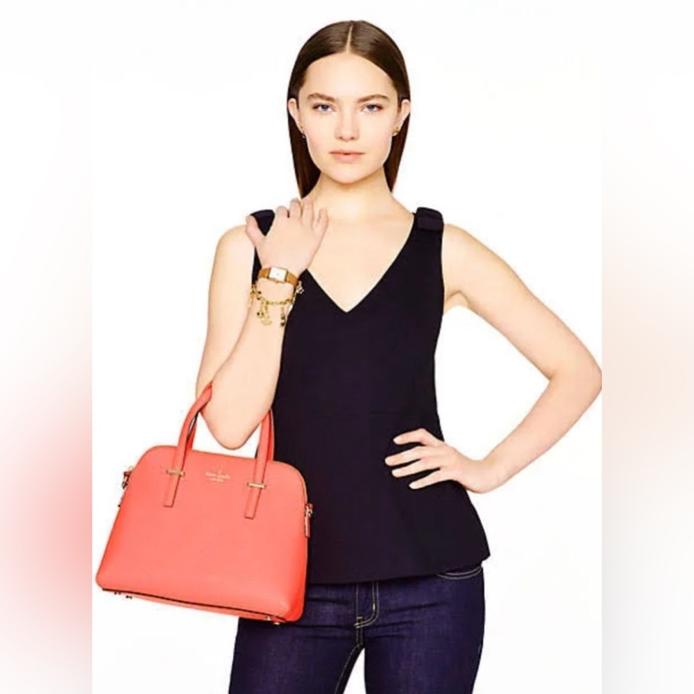 Kate Spade Ponte Peplum Tank Top